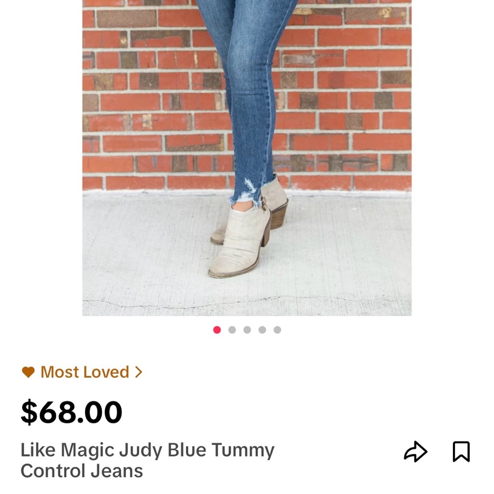 Judy Blue   Size 5